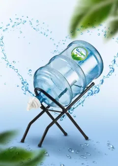 Bottle Stand With Water Tap Blue Lagoon Water for delivery in Abu Dhabi